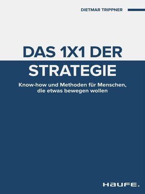 cover image of Das 1x1 der Strategie